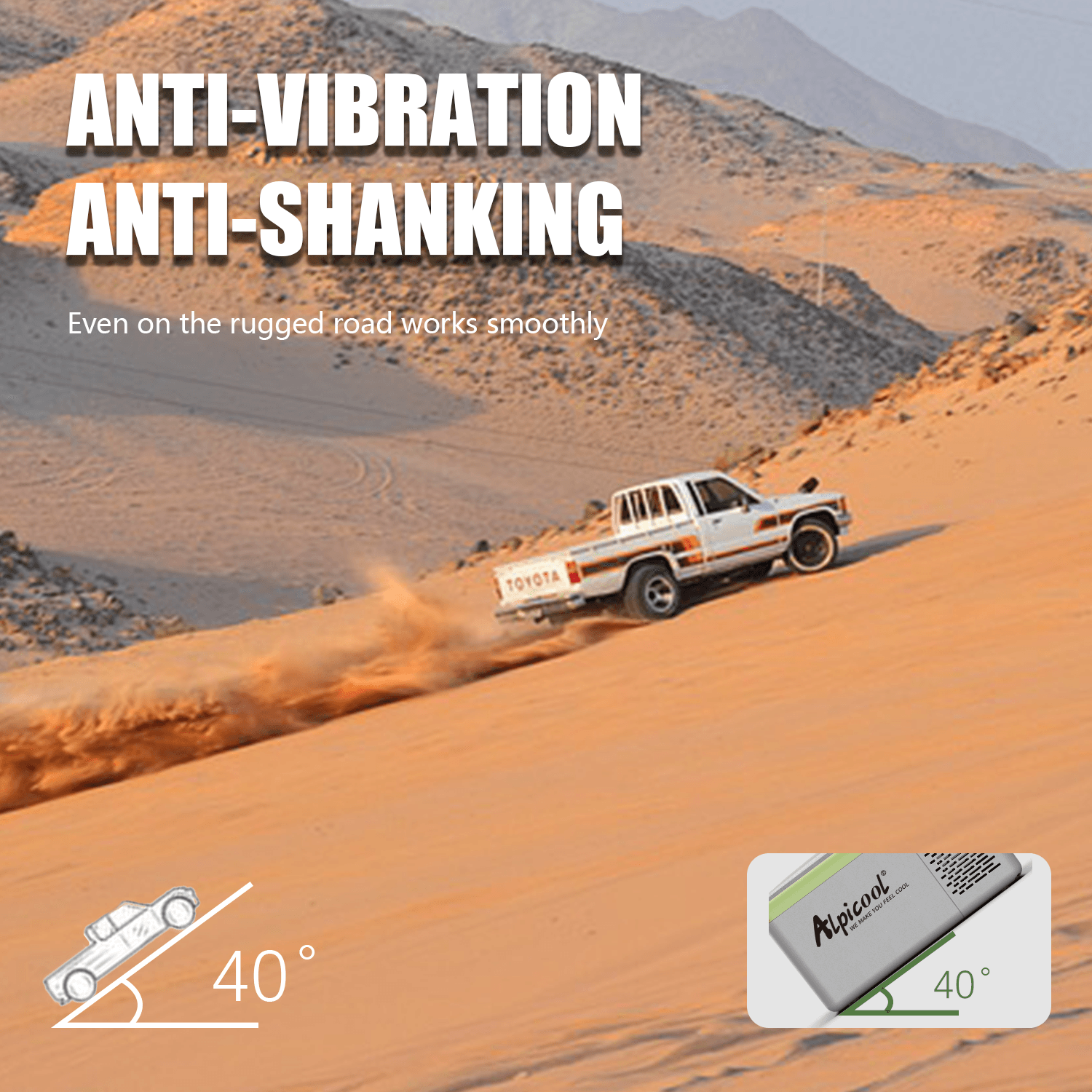 Frødak FDC9PT Green Mini Car Fridge - Bild 8