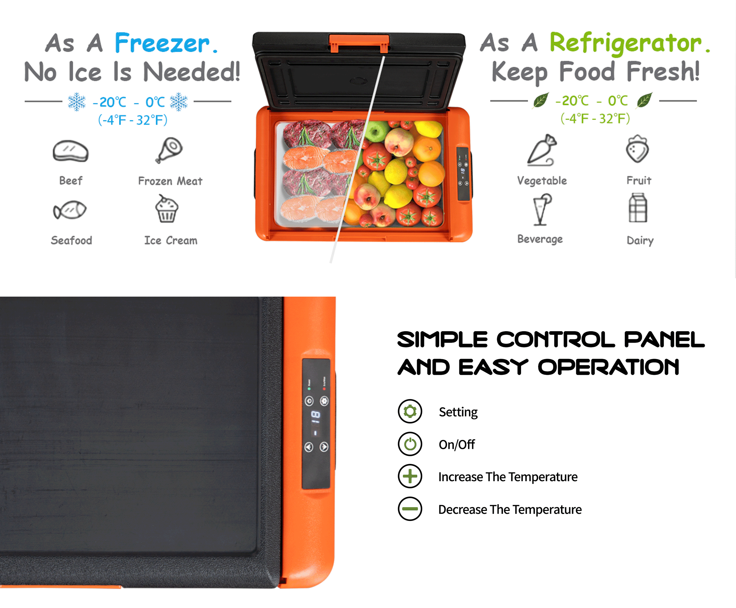 Frødak FDCL50 Portable Car Fridge - Bild 11