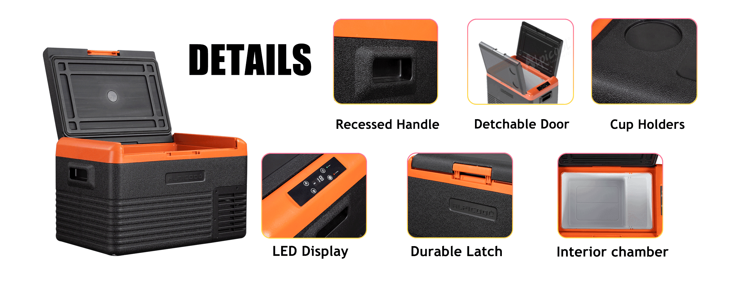 Frødak FDCL50 Portable Car Fridge - Bild 13