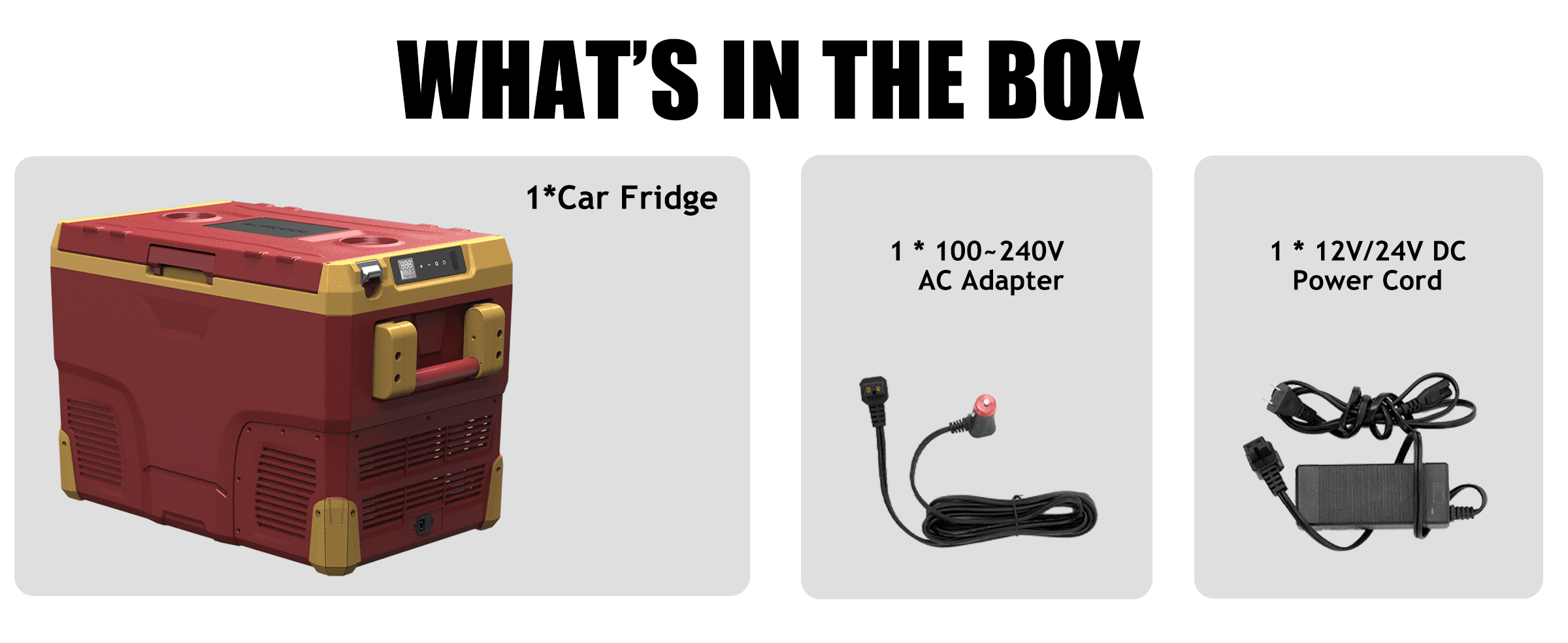 Frødak FDIR42 Grey Portable Car Fridge - Bild 10