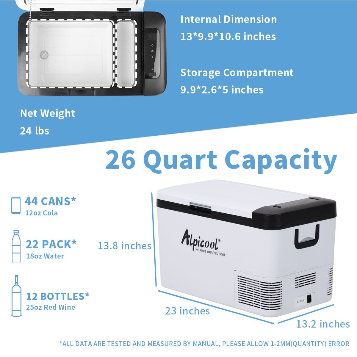 Frødak FDK25 Portable Car Fridge - Refurbished - Bild 3