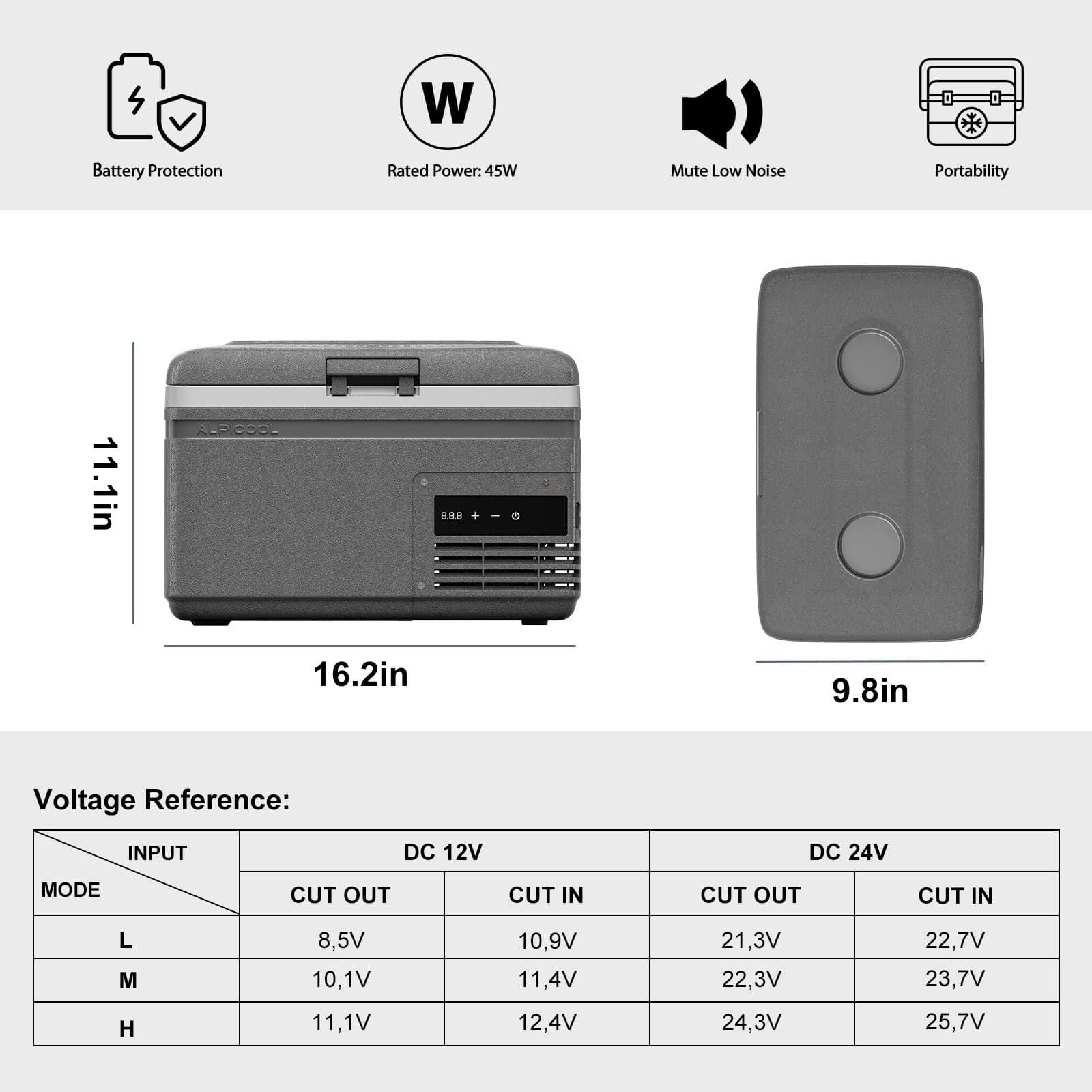 Frødak FDMG9 Portable Car Fridge (Wholesale) - Bild 3