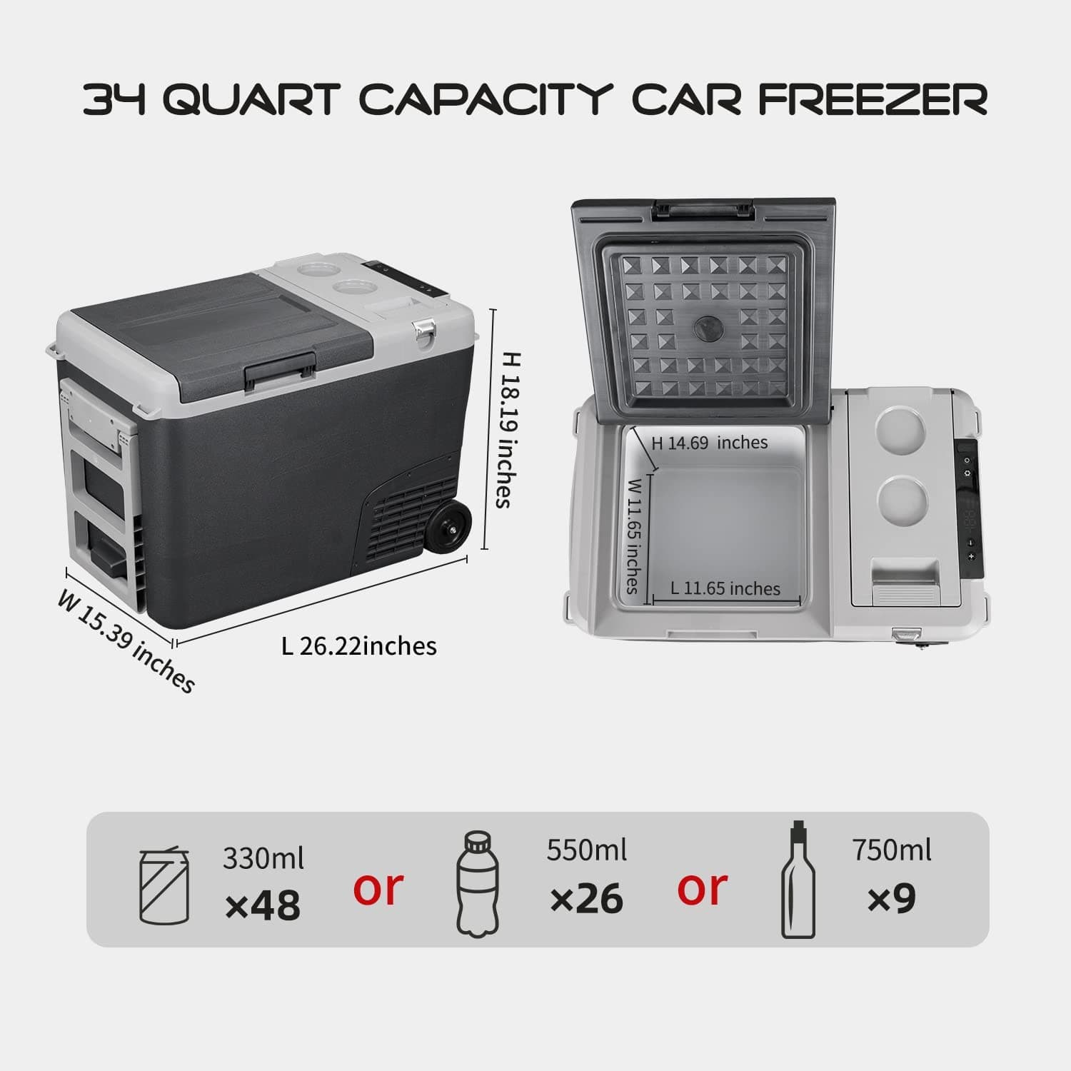 Frødak FDMT25 Portable Car Fridge - Bild 3