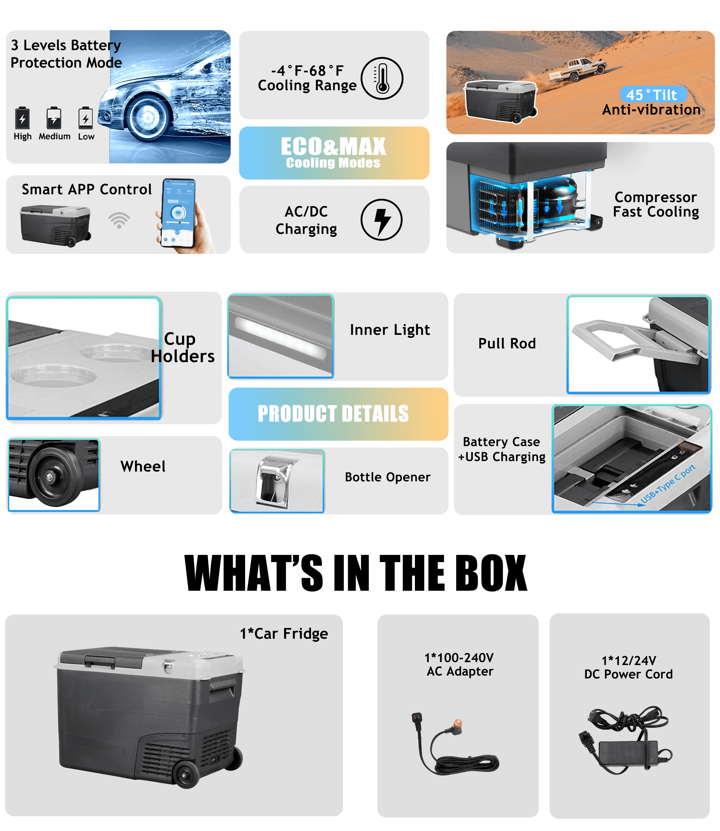 Frødak FDMT35 Portable Car Fridge - Bild 10
