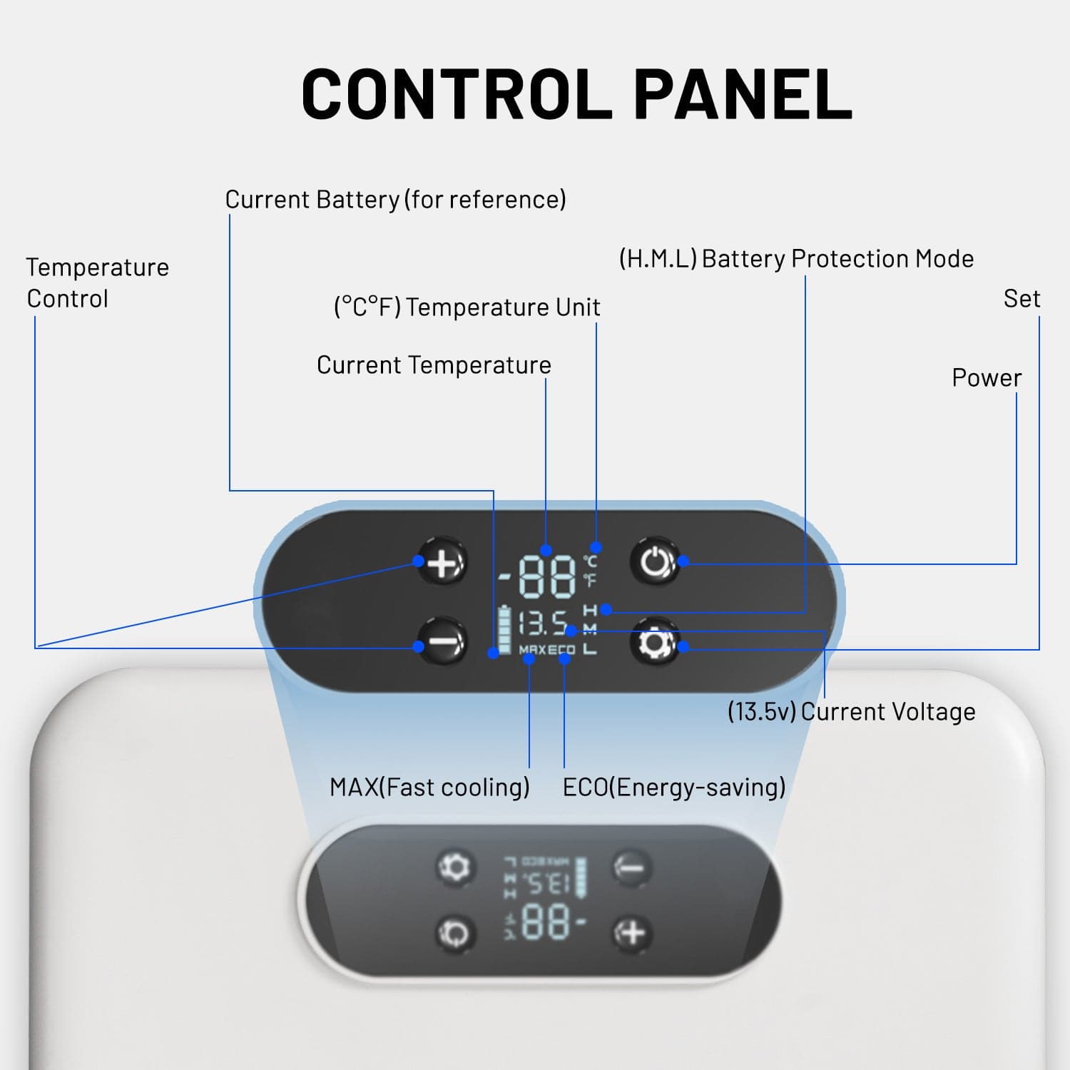 Frødak FDS15 White Portable Car Fridge - Bild 4