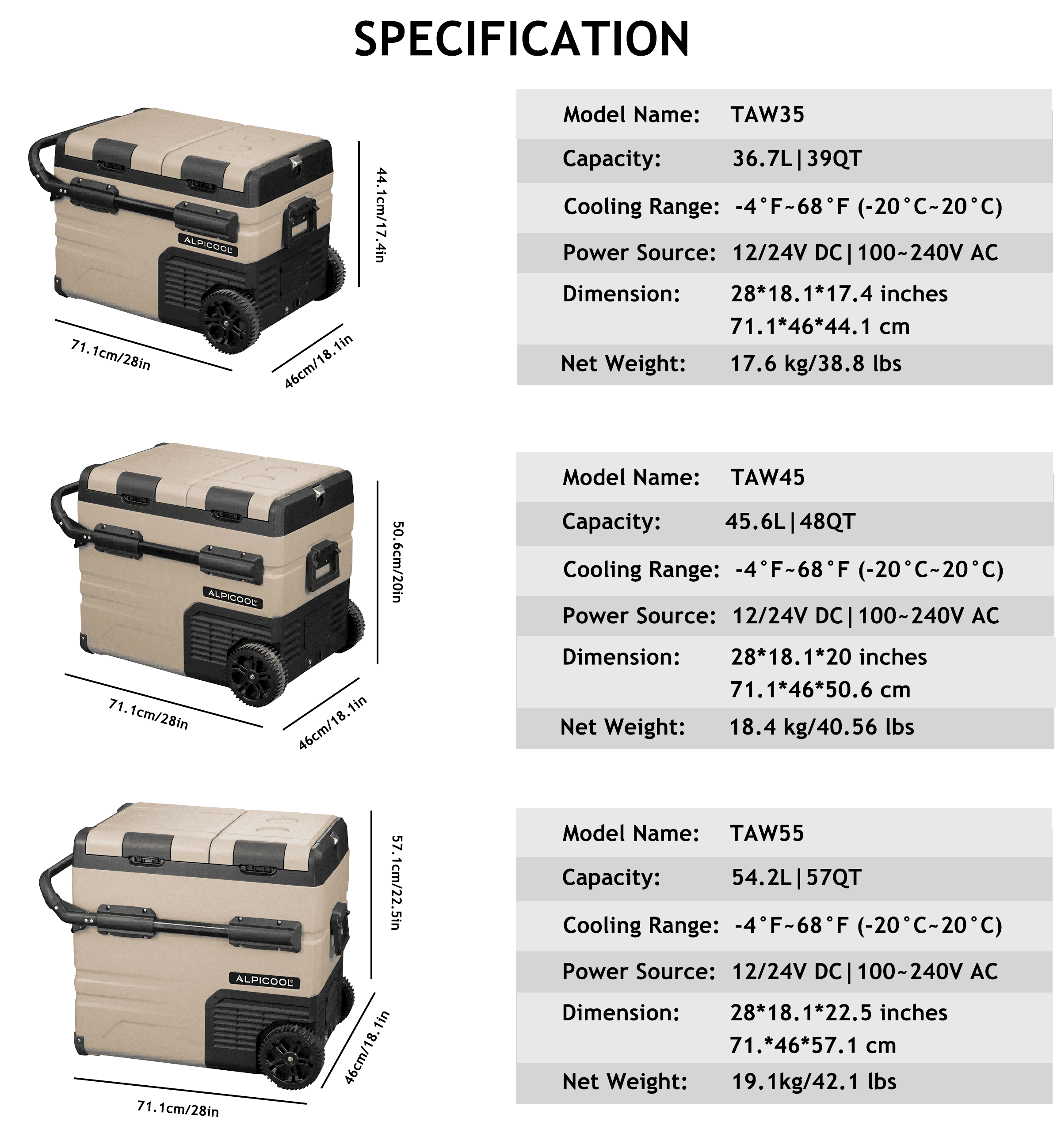 Frødak FDTAW55 Portable Car Fridge - Refurbished - Bild 9