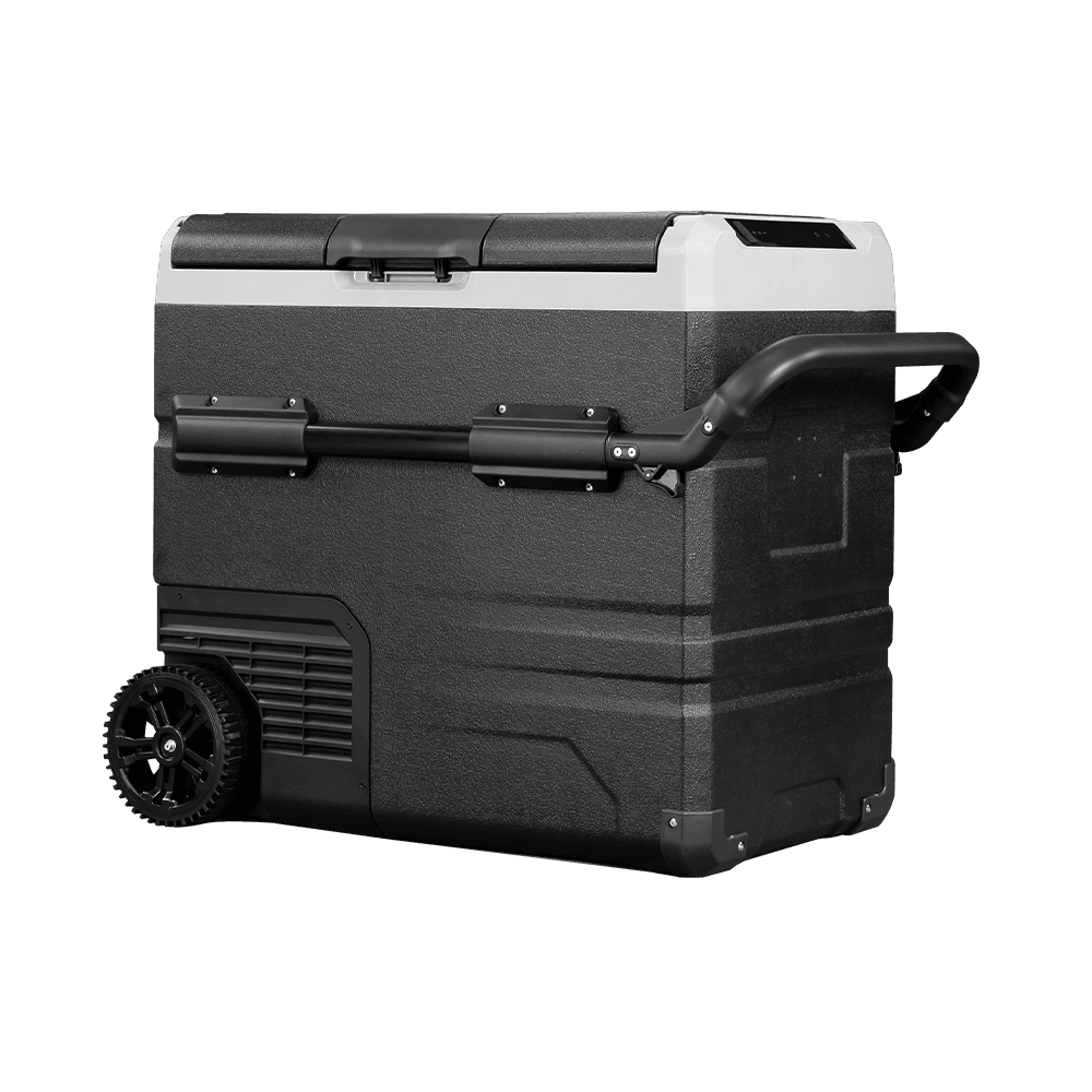 Frødak FDTWW55 Dual-Zone Kühlbox mit Rollen