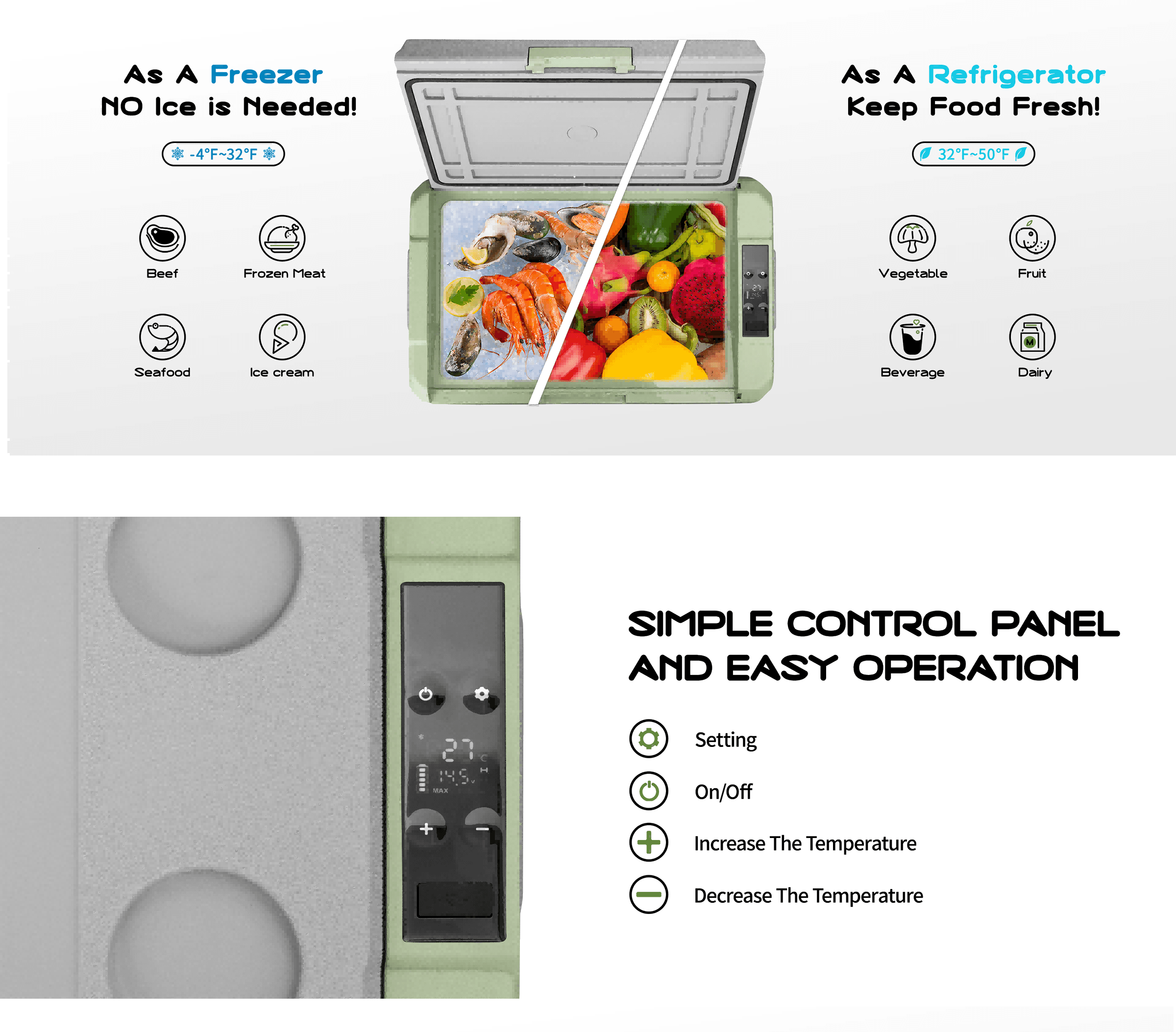 Frødak FDX40 Portable Car Fridge - Bild 11