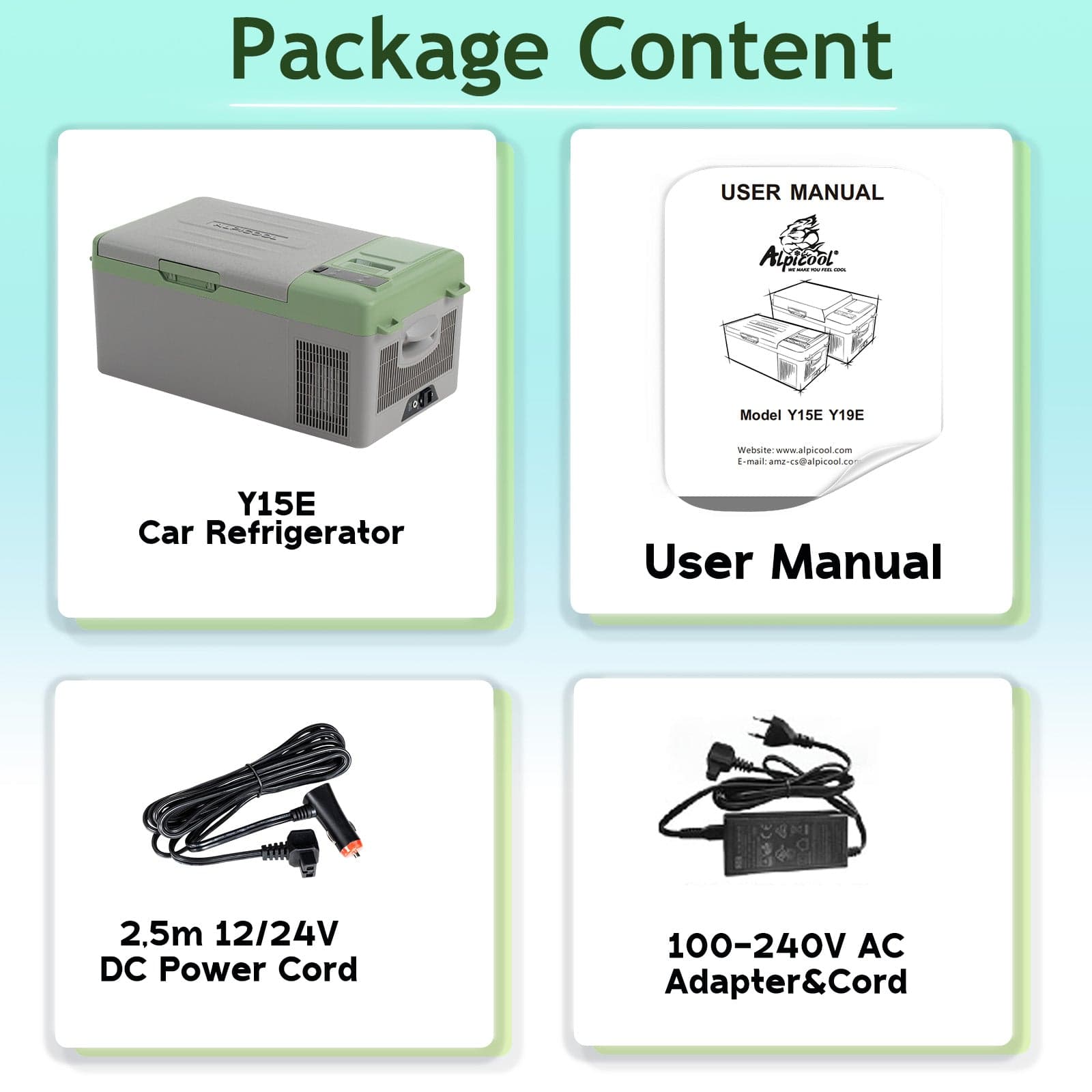 Frødak FDY15E Green Portable Car Fridge - Bild 10