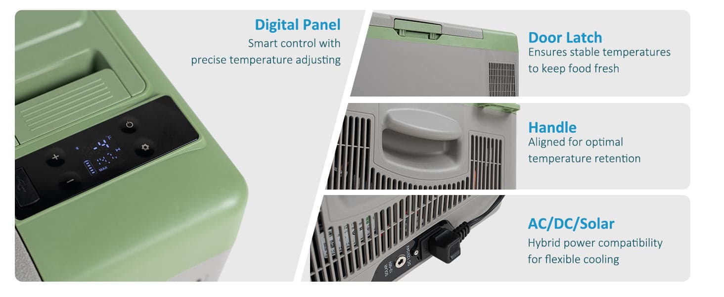 Frødak FDY15E Green Portable Car Fridge - Bild 13