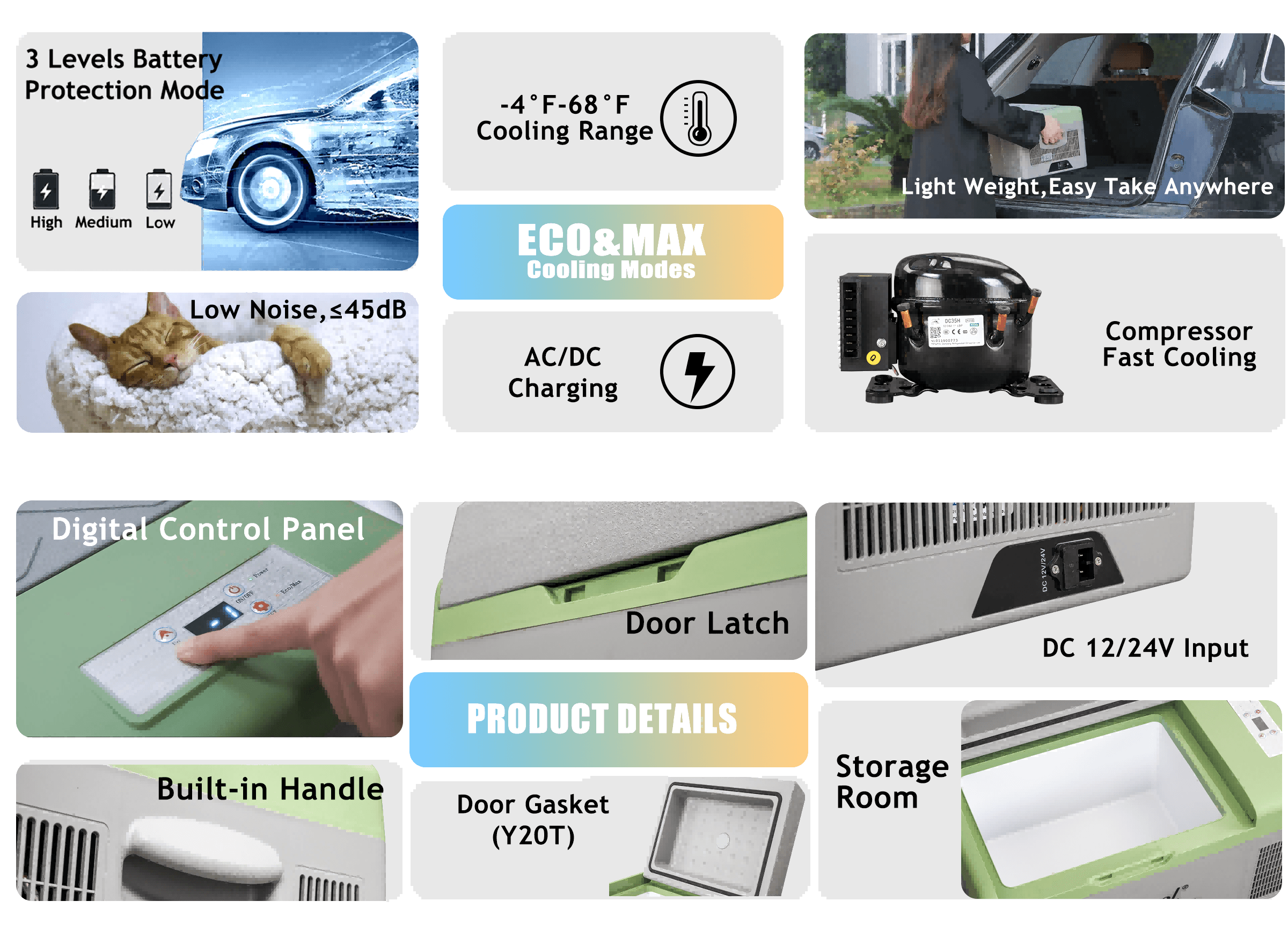 Frødak FDY16T Portable Car Fridge - Bild 9