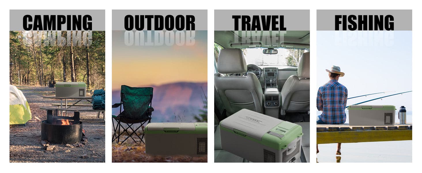 Frødak FDY19E Green Portable Car Fridge - Bild 16